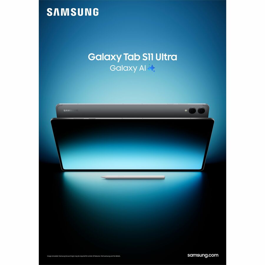 Samsung Galaxy Tab S11 Ultra SM-X930 Tablet - 14.6 Samsung Galaxy Tab S11 Ultra SM-X930 Tablet - 14.6